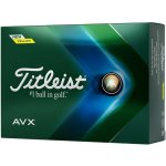 Titleist AVX 22 žluté 3 ks – Hledejceny.cz