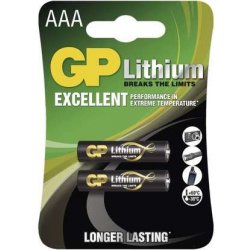 GP AAA Lithium 2 ks 1022000412