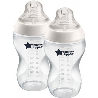 Tommee Tippee kojenecká lahev Anti Colic 2ks transparentní 340 ml – Zboží Dáma