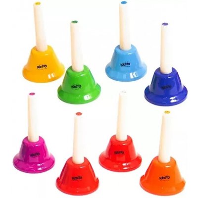 Kidzzo 17681 Hand Bells Colorful – Zboží Dáma