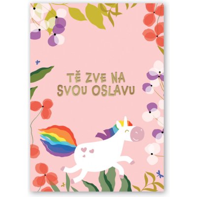 Albi Pozvánky na oslavu Jednorožec – Zboží Dáma