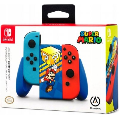 PowerA Joy-Con Comfort Grip Nintendo Switch - Super Mario Mystery Block – Zbozi.Blesk.cz