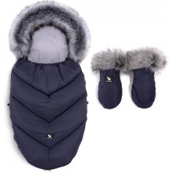 COTTONMOOSE Set zimní rukavice a rukávník Moose MINI Yukon Blue