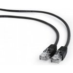 Gembird PP12-2M/BK Patch RJ45, cat. 5e, UTP, 2m, černý – Zboží Živě
