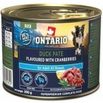 Ontario Adult kachní pate s příchutí brusinek 200 g – Hledejceny.cz