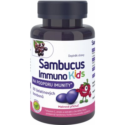 Sambucus Immuno kids želatinové bonbony 60 kusů – Hledejceny.cz