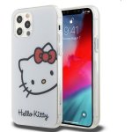 Hello Kitty IML Head Logo Apple iPhone 12/12 Pro, bílé – Zboží Mobilmania