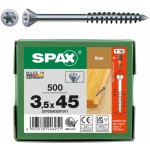 Vruty do dřeva Spax 3,5 x 45 mm 500 ks – Hledejceny.cz