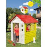 Smoby domček Lovely červeno-zelená s 3 oknami SM810705 – Hledejceny.cz