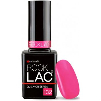 Enii Nails RockLac 132 neonově růžový s glitry 11ml