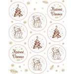 Jedlý papír Krásné Vánoce – Zboží Dáma