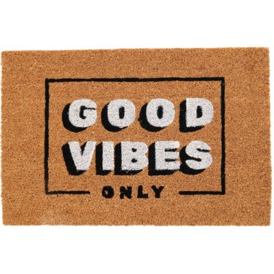 Home Styling Collection GOOD VIBES Kokosová hnědá 59 x 39 cm – Sleviste.cz