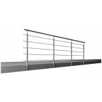 Hahn Steel Nerezové zábradlí - set (délka:5000mm x výška:1000mm) – Zboží Mobilmania