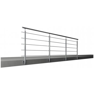 Hahn Steel Nerezové zábradlí - set (délka:5000mm x výška:1000mm) – Zboží Mobilmania