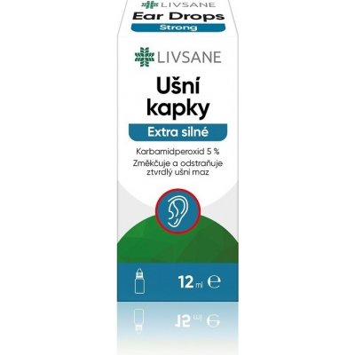 LIVSANE Ušní kapky Extra silné 12 ml – Zbozi.Blesk.cz