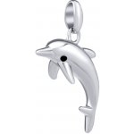 SILVEGO Stříbrný přívěsek delfín Willy JJJ1093P – Zboží Mobilmania