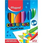 Maped Plastové pastely ColorPeps Plasticlean 12 barev – Zboží Dáma