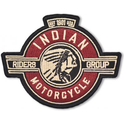 Moto nášivka Indian Riders Group 10 cm x 8 cm – Zbozi.Blesk.cz