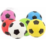 Míček fotbal guma 12cm 6 barev v síťce – Hledejceny.cz