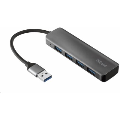 Trust Halyx Aluminium 4-Port USB 3.2 Hub 23327 – Zbozi.Blesk.cz
