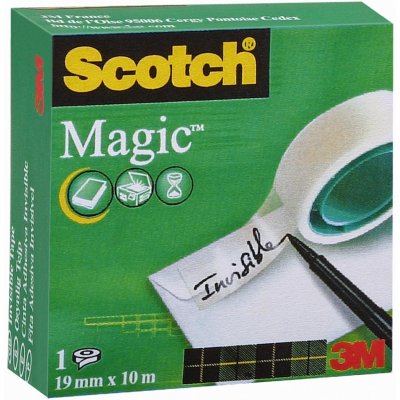 3M Scotch Magic lepicí pásky 19 mm x 10 m – Zboží Dáma