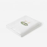 Goldea adventní věnec na bílém 50 x 70 cm – Zboží Dáma