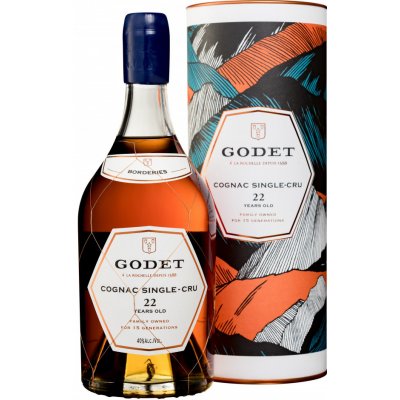 Godet Cognac Single Cru 22yo Grande Champagne 40% 0,7 l (tuba) – Zbozi.Blesk.cz