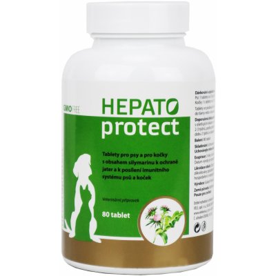 KELA laboratoria HEPATOprotect tablety pro psy a kočky 80 tbl