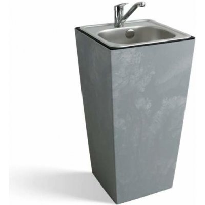 Zahradní umyvadlo LAVABO kámen světle šedé – Zboží Dáma