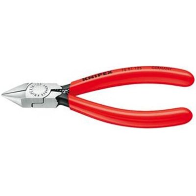 Knipex 76 81 125 - Kleště štípací boční 125mm pro elektromechaniku, leštěné, rukojeti potažené plastem – Zbozi.Blesk.cz