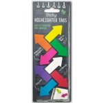 If Sticky Highlighter Tabs Barevné nalepovací zvýrazňovací záložky šipky 160 kusů – Hledejceny.cz