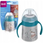 Lovi první hrníček se slámkou a závažím Indian Summer 150 ml šedý – Zboží Mobilmania