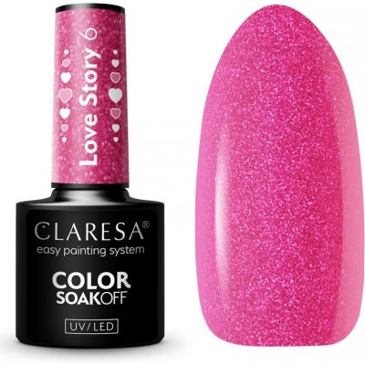 Claresa Gél lak Love Story 6 5 g – Hledejceny.cz