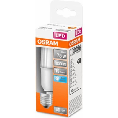 Osram LED žárovka Star Stick E27 9W 4 000K matná – Zboží Mobilmania