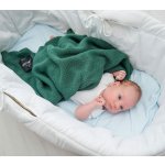 Lullalove Bambusová dečka Smaragdová zeleň – Zboží Dáma