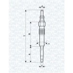 Žhavicí svíčka MAGNETI MARELLI 062900038304 – Sleviste.cz