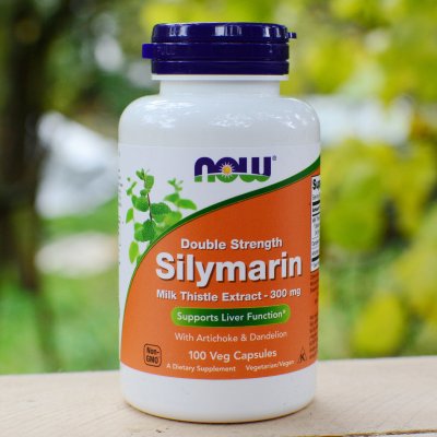 NOW Silymarin extrakt z ostropestřce mariánského 300 mg x 100 rostlinných kapslí