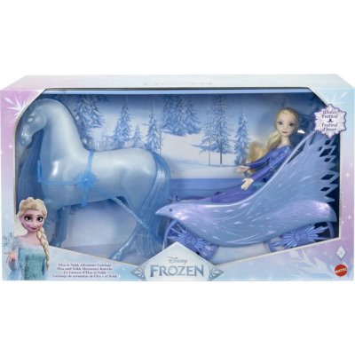Mattel Frozen Ledové Království Dobrodružný kočár Elsa a Nokk – Hledejceny.cz