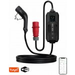 IMMAX NSE003 22kW 3fázová max. 32A výstup IEC 62196 Typ 2 adaptér CEE na Schuko 1 fáze 5m – Hledejceny.cz