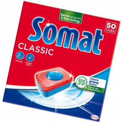 Somat Classic tablety do myčky 50 ks – Zbozi.Blesk.cz