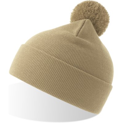 Atlantis Headwear s bambulí Wind-S Pompom beige – Hledejceny.cz