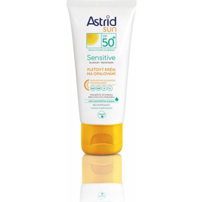 Astrid Sun Sensitive SPF50+ pleťový krém na opalování 50 ml – Zbozi.Blesk.cz