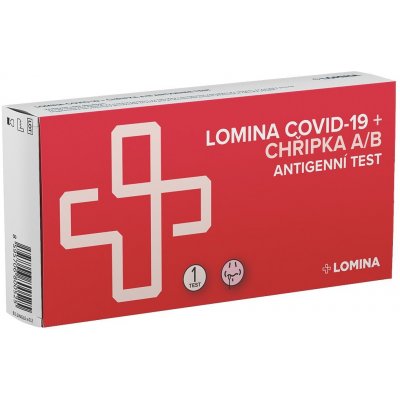 Lomina Antigenní test COVID-19 + Chřipka A/B z nosu - 500 ks
