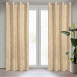 Takoy Závěs LIREN v eko stylu s ozdobnou vazbou 140 x 250 cm-HF-402430 | 140 x 250 cm – Hledejceny.cz
