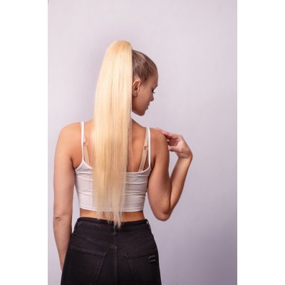 Nobles Clip-in culík / světlá blond #613 Délka: 70 cm – Zbozi.Blesk.cz