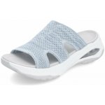 Rieker dámské nazouváky W3150-10 modrá – Zboží Dáma