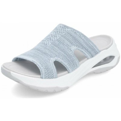 Rieker dámské nazouváky W3150-10 modrá – Zboží Dáma