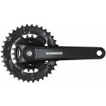 Kliky SHIMANO FC-MT101-L 175mm 36x22, černé, bez krytu, 9 speed, pro osu čtyřhran – Zboží Mobilmania