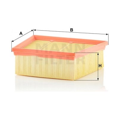 MANN FILTER Vzduchový filtr C 22 031 – Hledejceny.cz