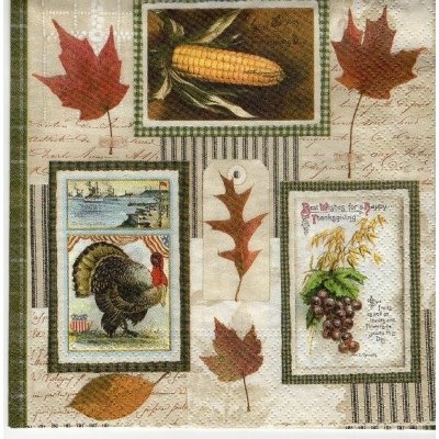 Ubrousek 33x33 cm PODZIM – Zboží Mobilmania